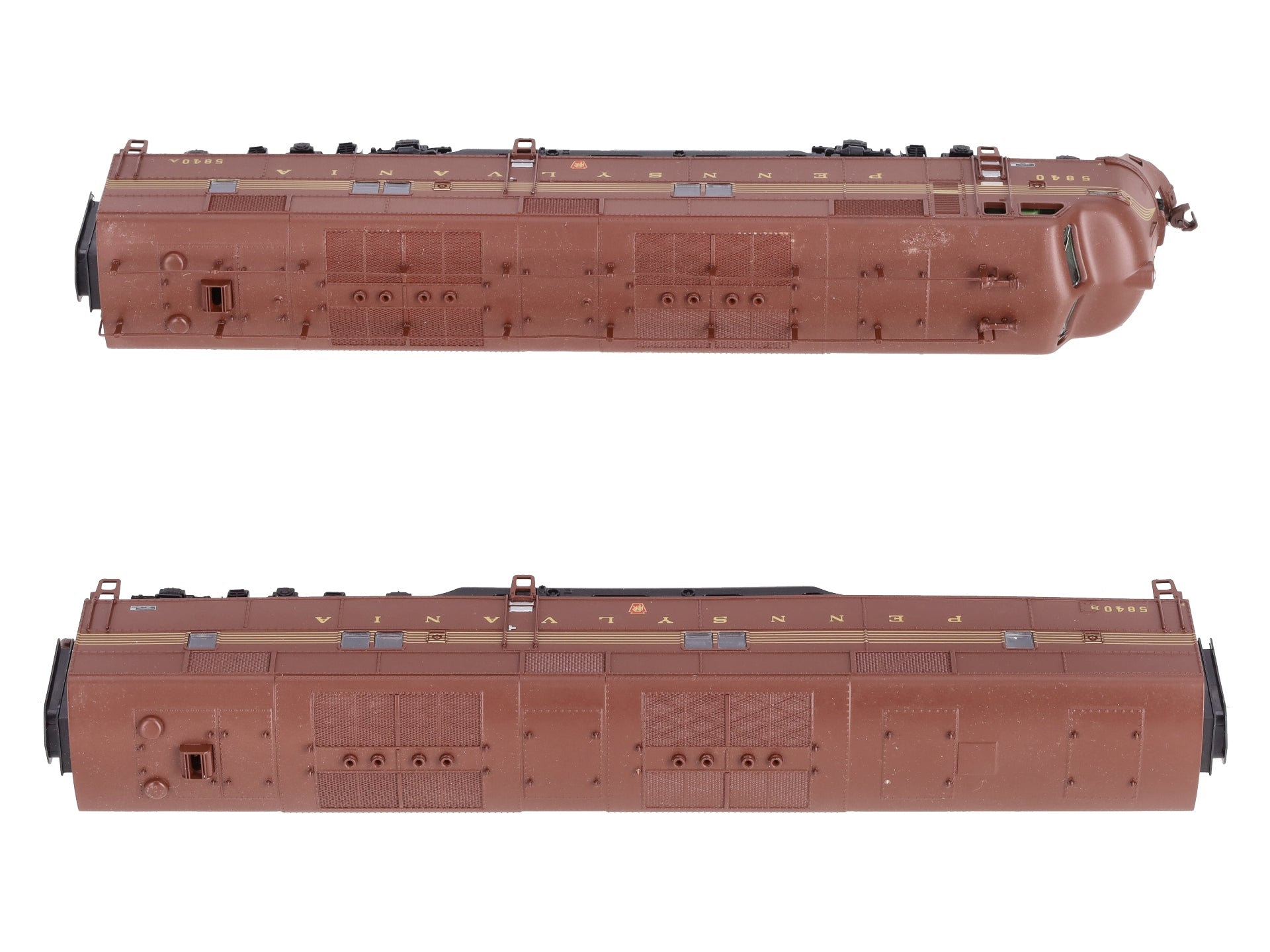 Broadway Limited 5241 HO Pennsylvania EMD E7 A/B Set with Sound #5840A, 5840B