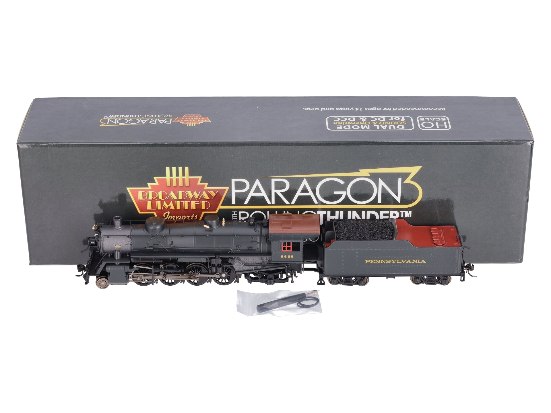 Broadway Limited 5576 HO Pennsylvania P3 2-8-2 Lt Mikado with Sound & DCC #9628