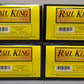 MTH 30-6113 O NYC RailKing O-27 Streamlined Passenger Set (Set of 4) LN/Box