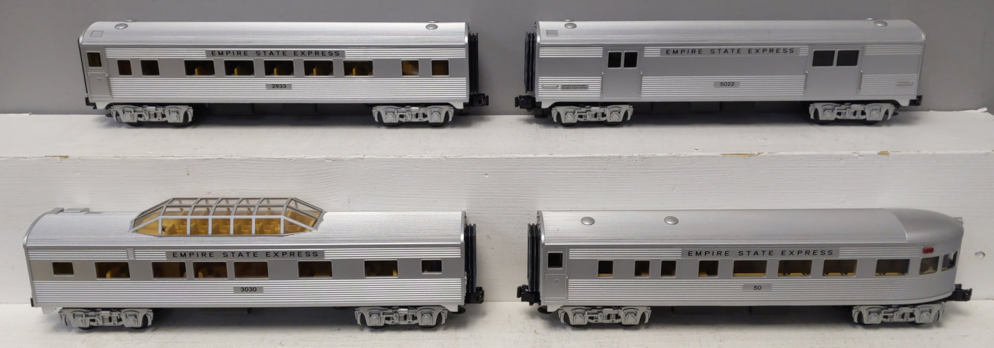 MTH 30-6113 O NYC RailKing O-27 Streamlined Passenger Set (Set of 4) LN/Box