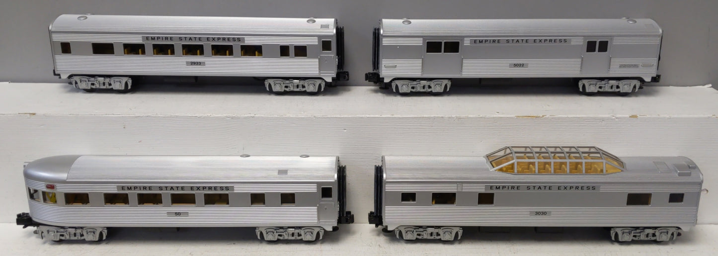 MTH 30-6113 O NYC RailKing O-27 Streamlined Passenger Set (Set of 4) LN/Box