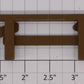 Lionel 16846-12 Burning Hobo Depot Rear Support Pilings