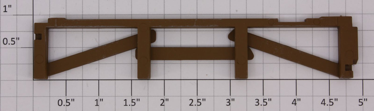 Lionel 16846-12 Burning Hobo Depot Rear Support Pilings