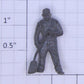 Lionel 3434-10 Unpainted Chicken Sweeper Figure