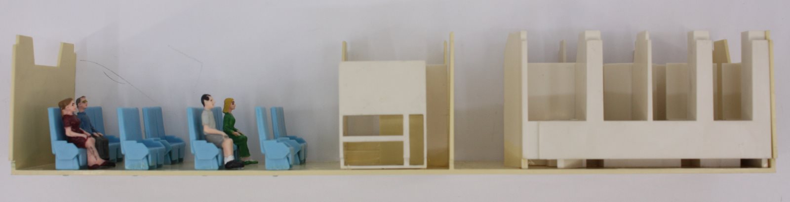 Lionel 15390-6 #600 Alaska Lower Superliner Interior