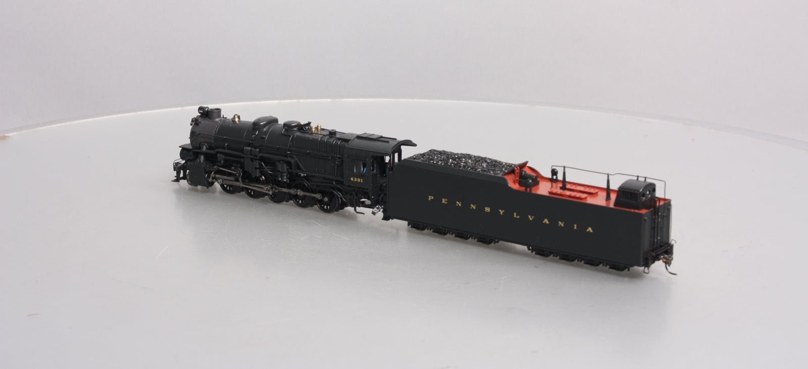 Broadway Limited 2487 HO Pennsylvania I1sa 2-10-0 with 210F82A Long Tender #4301