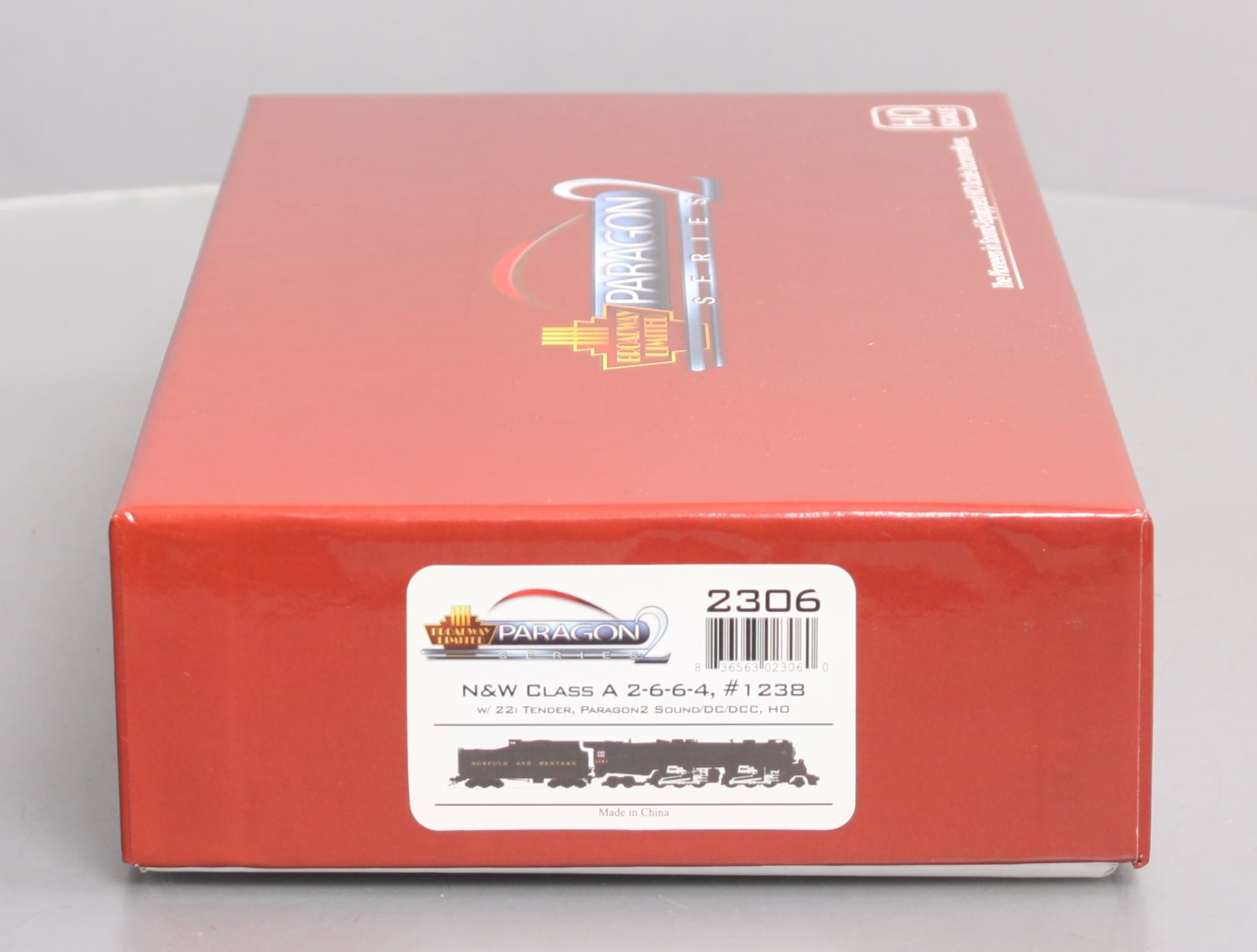 Broadway Limited 2306 HO Norfolk & Western Class A 2-6-6-4 Paragon2 #1238