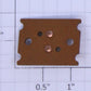 Lionel 50-39 Insulation Plate with Solder Lugs