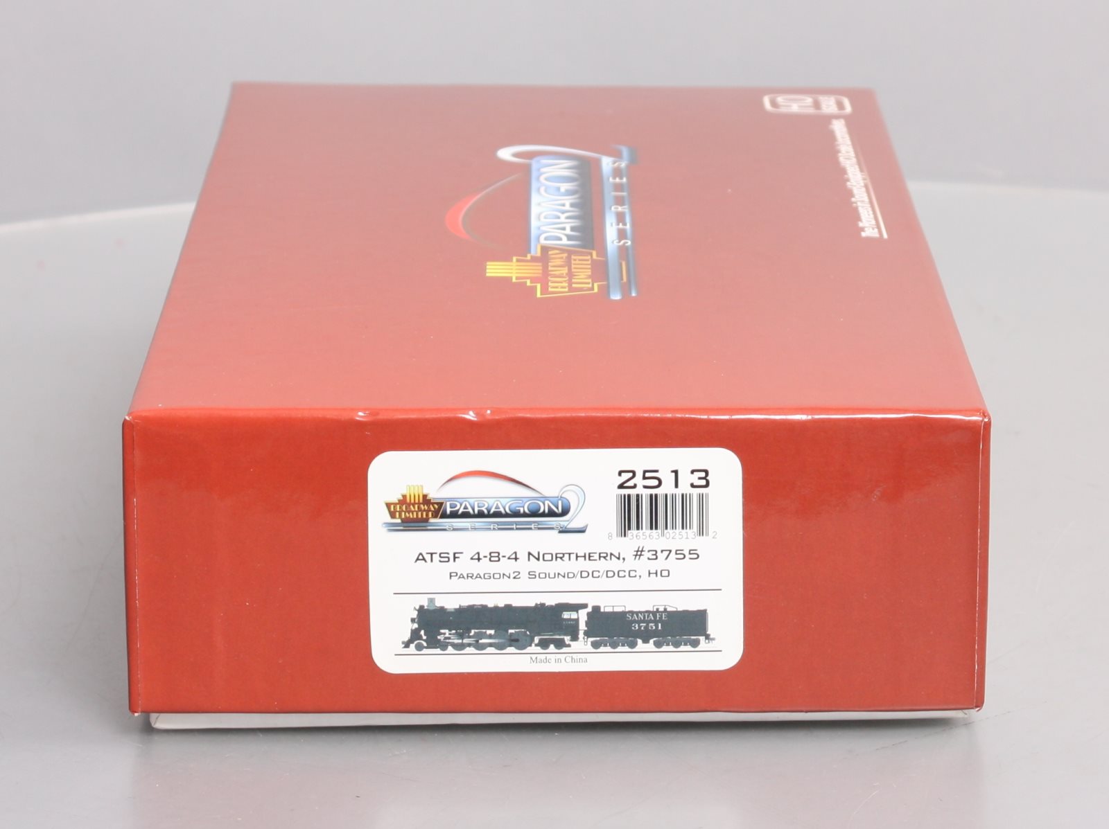 Broadway Limited 2513 HO Santa Fe 4-8-4 Northern Steam