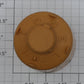 Lionel 6112-4 O Gauge Tan Canister with No Lettering