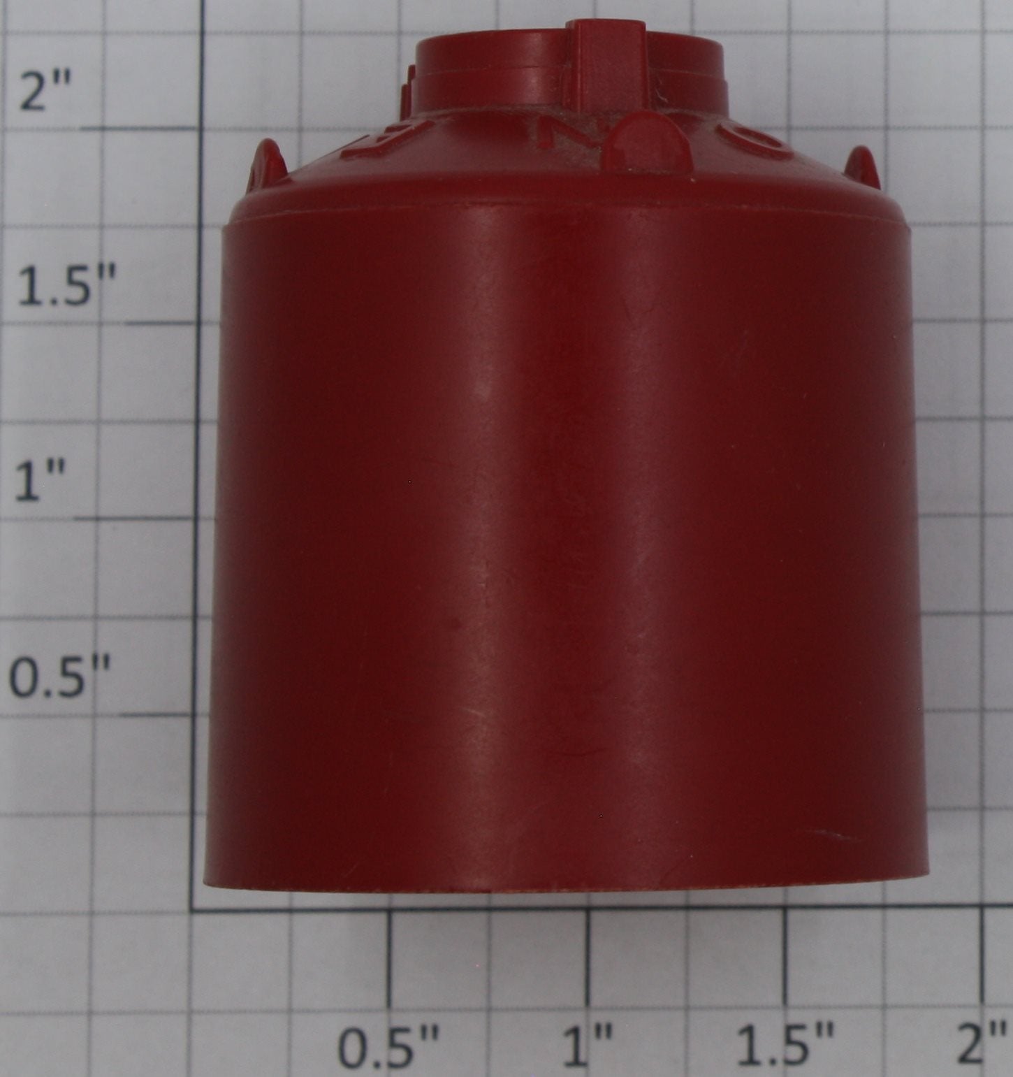 Lionel 6112-5 O Gauge Dark Red Canister without Lettering