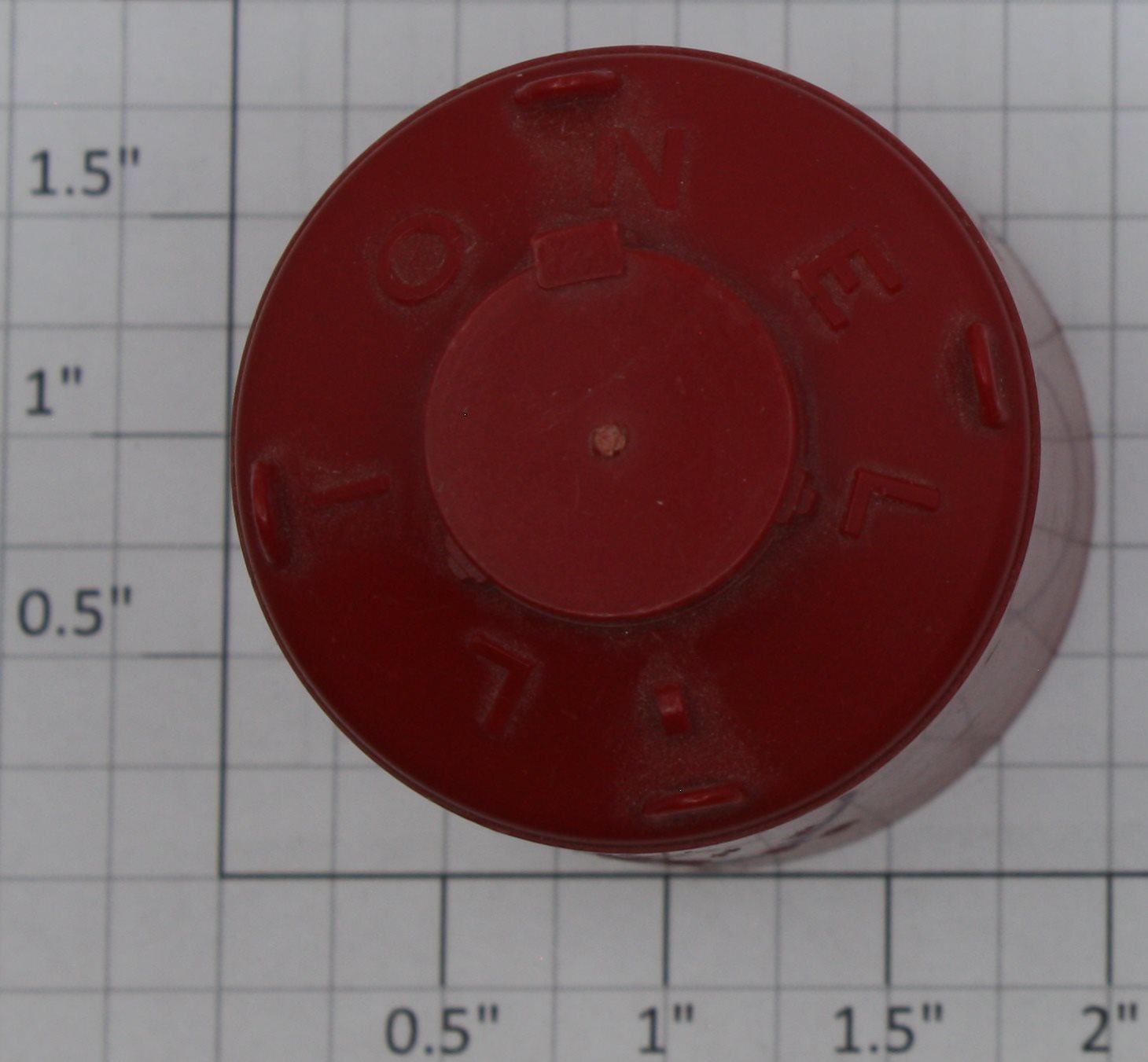 Lionel 6112-5 O Gauge Dark Red Canister without Lettering