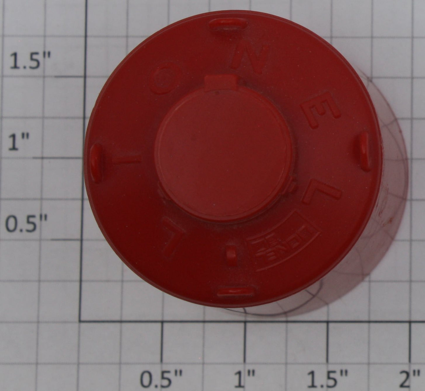 Lionel 6112-5 O Gauge Red Canister without Lettering