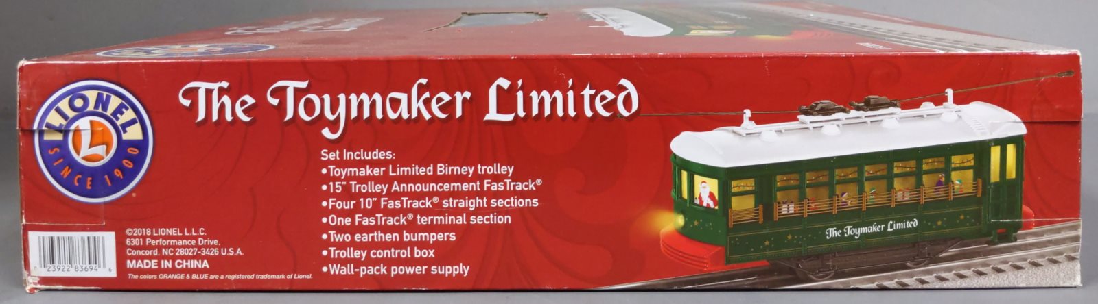 Lionel 6-83694 O Gauge Toymaker Limited Trolley Set