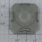 Lionel 9234-25 O Gauge Gray Radioactive Unlettered Waste Canister Shell