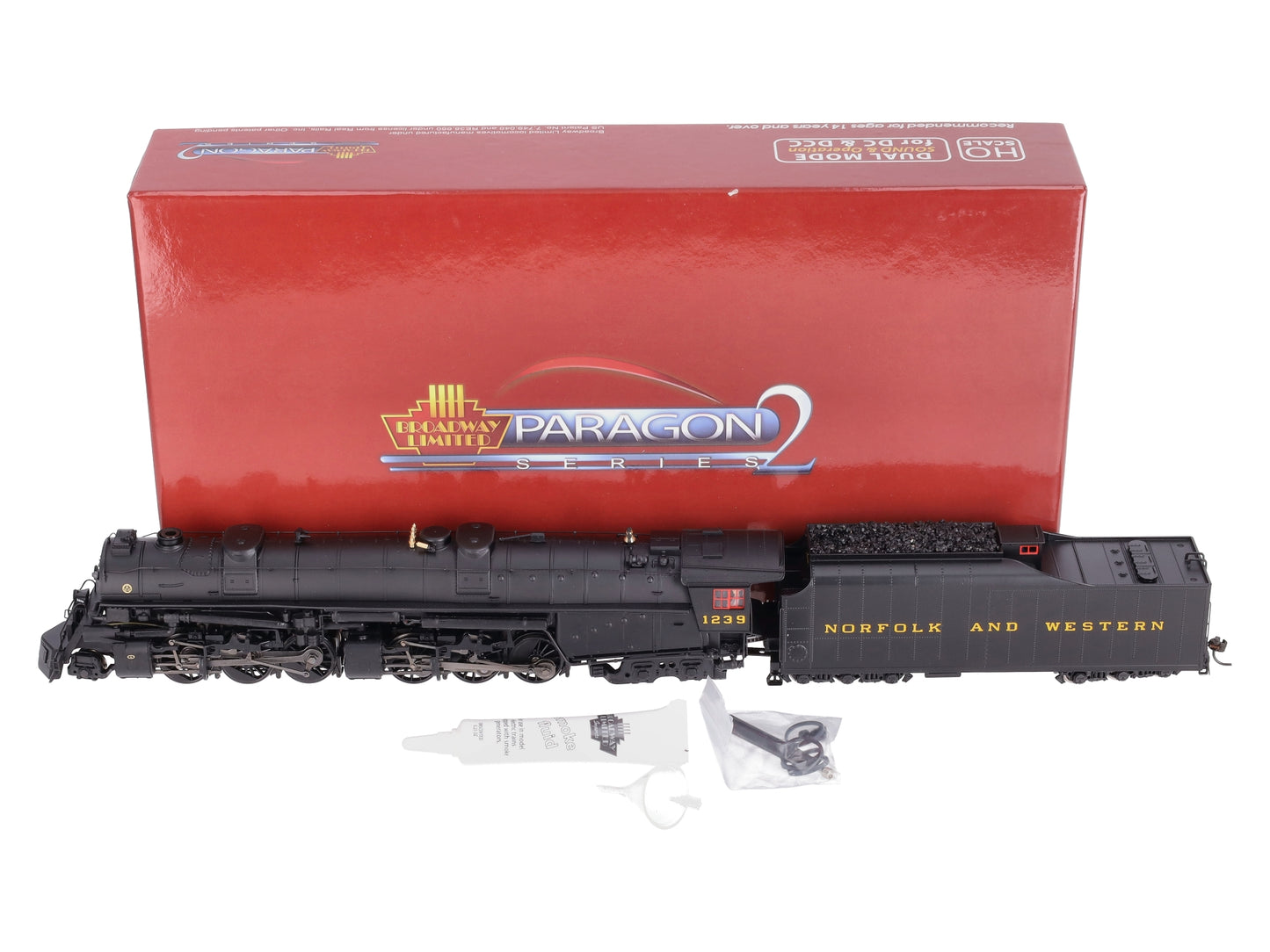 Broadway Limited 2307 HO Norfolk & Western Class A 2-6-6-4 Paragon2 #1239