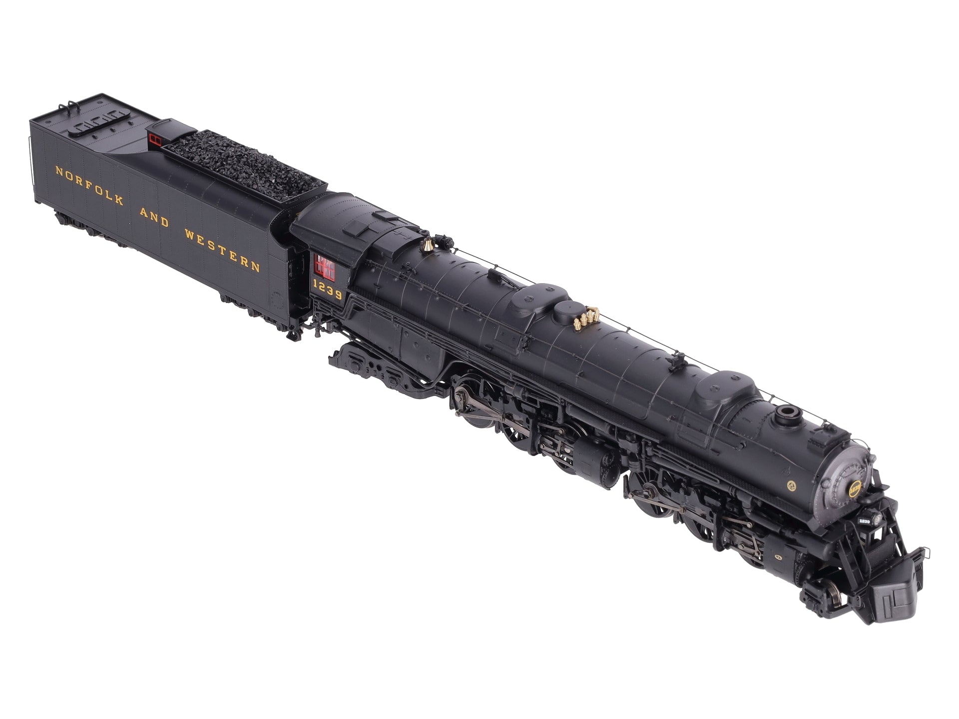 Broadway Limited 2307 HO Norfolk & Western Class A 2-6-6-4 Paragon2 #1239