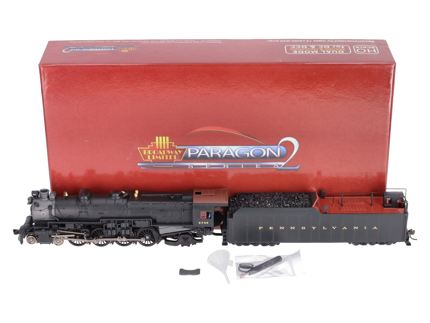 Broadway Limited 2215 HO Pennsylvania Railroad Class M1b 4-8-2 Post-1946 #6749