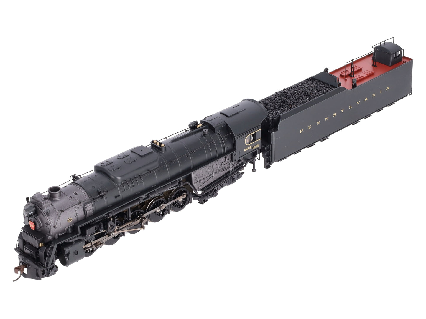 Broadway Limited 2222 HO PRR Class J1 2-10-4 Steam Locomotive w/Sound/DCC #6488 LN/Box