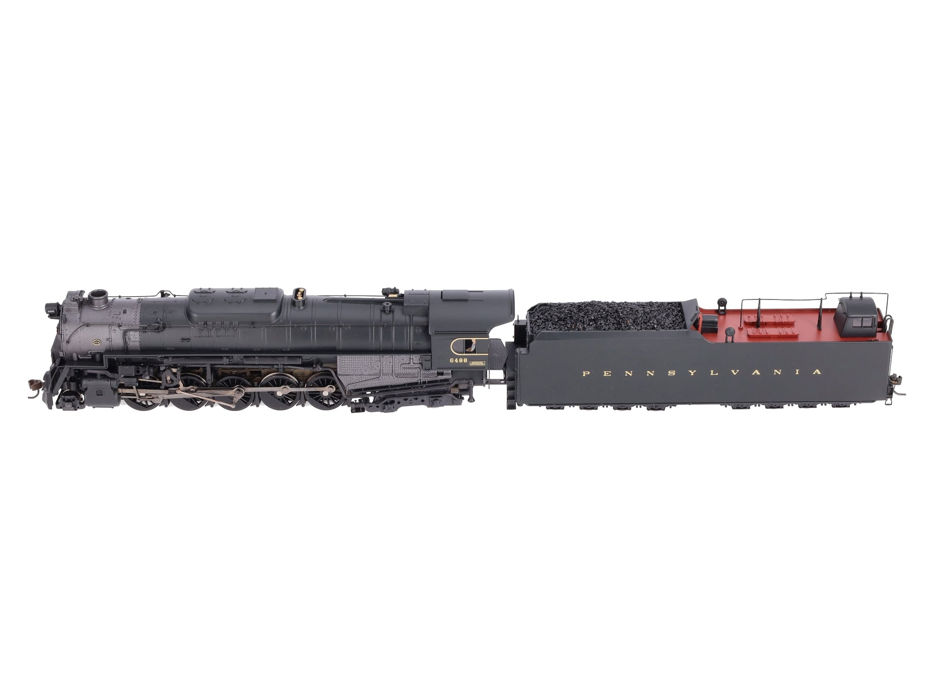 Broadway Limited 2222 HO PRR Class J1 2-10-4 Steam Locomotive w/Sound/DCC #6488 LN/Box