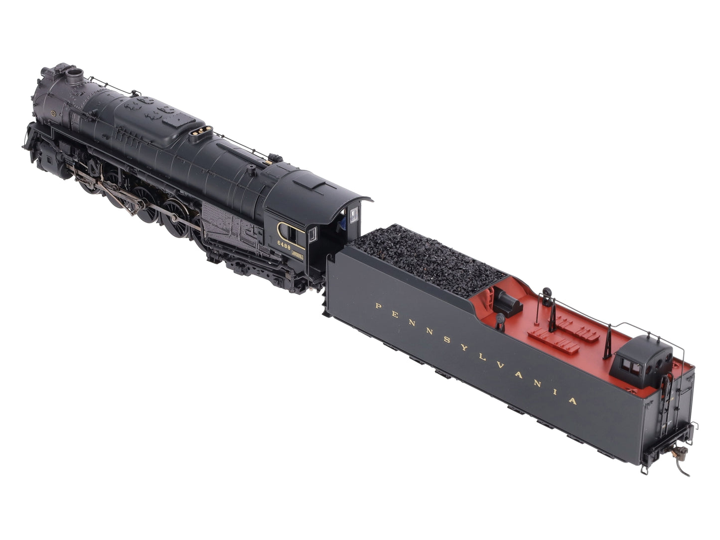 Broadway Limited 2222 HO PRR Class J1 2-10-4 Steam Locomotive w/Sound/DCC #6488 LN/Box