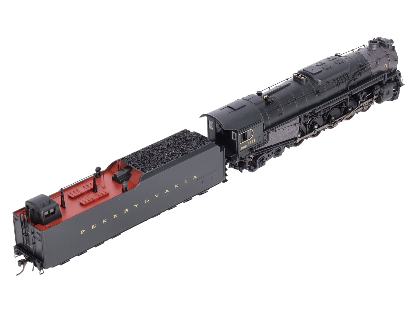 Broadway Limited 2222 HO PRR Class J1 2-10-4 Steam Locomotive w/Sound/DCC #6488 LN/Box