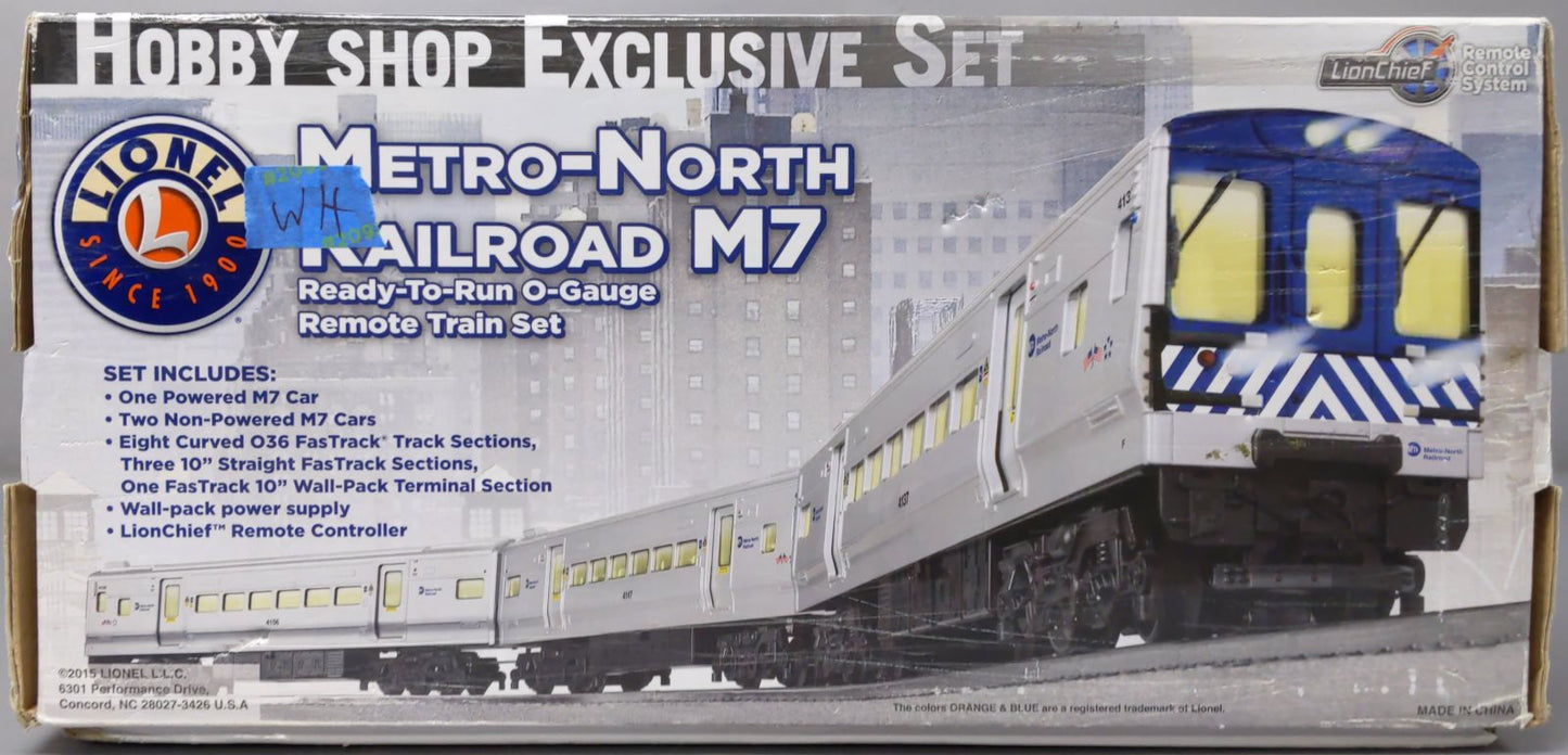 Lionel 6-82188 O Gauge Metro-North LionChief M7 Commuter Train Set LN/Box