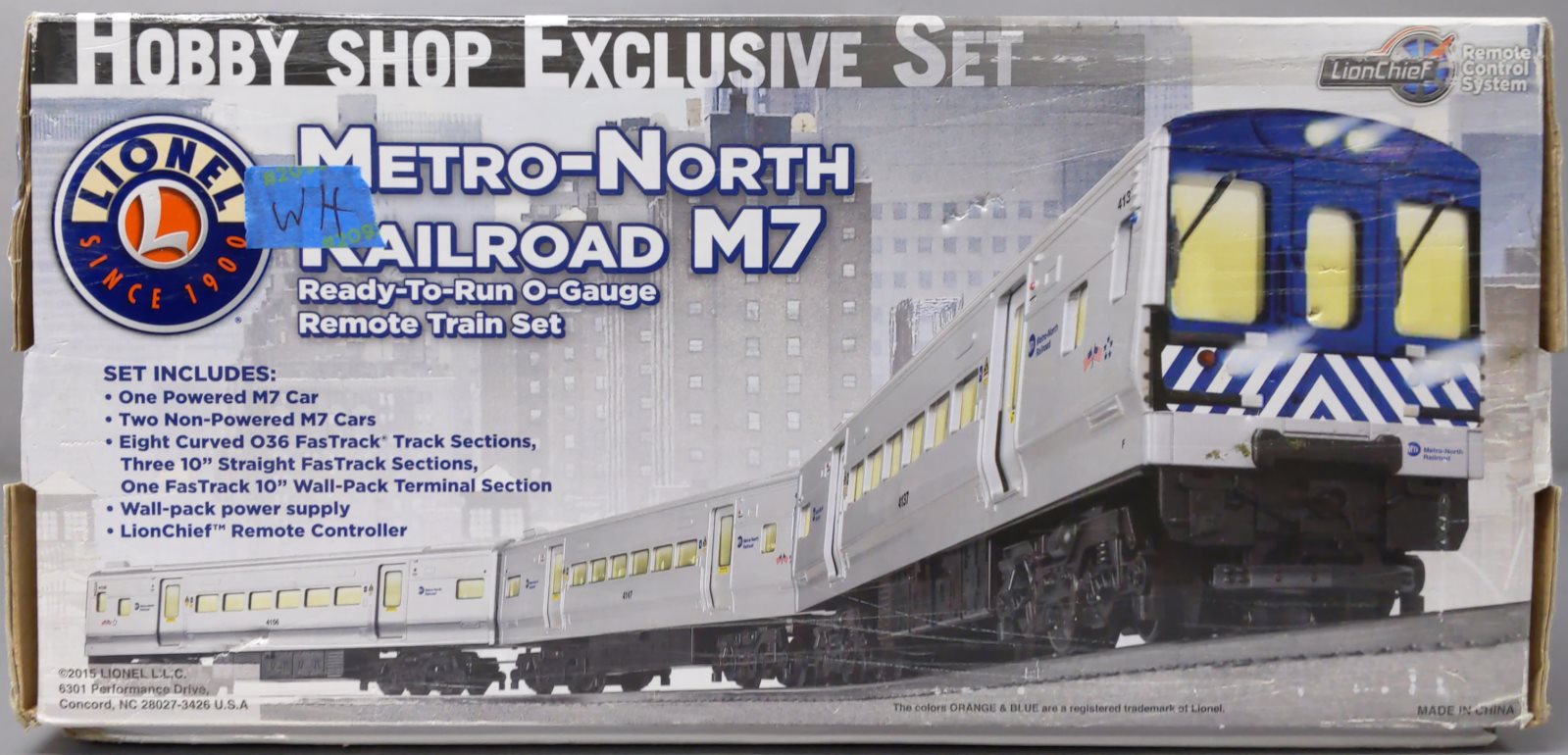 Lionel 6-82188 O Gauge Metro-North LionChief M7 Commuter Train Set LN/Box
