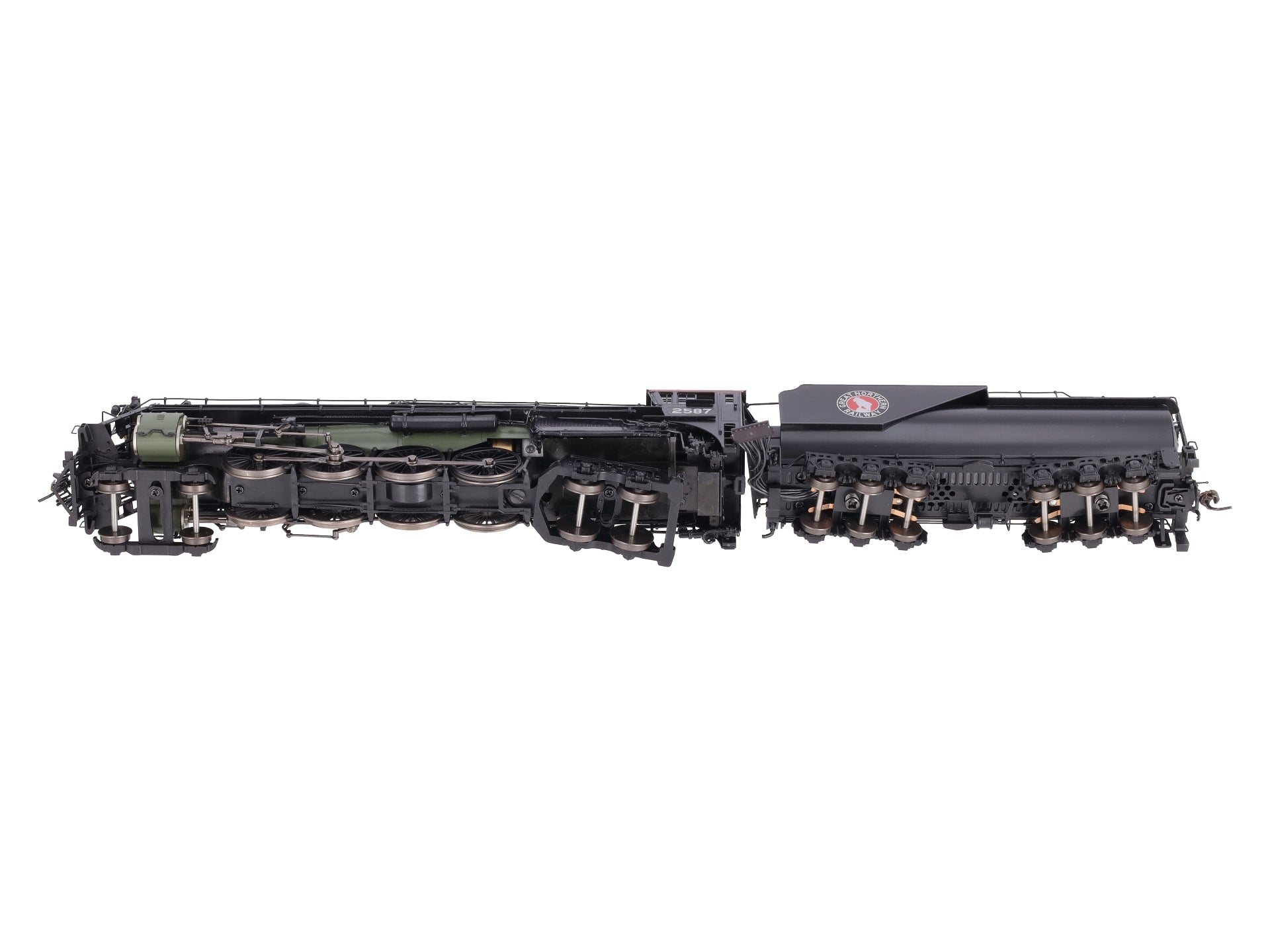 Broadway Limited 2875 HO Great Northern Class S-2 4-8-4 Vestibule Cab #2587