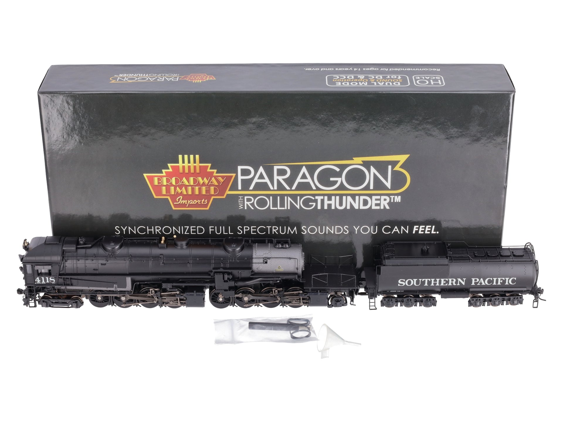 Broadway Limited 4523 HO Southern Pacific Cab Forward 4-8-8-2, AC5 #4118