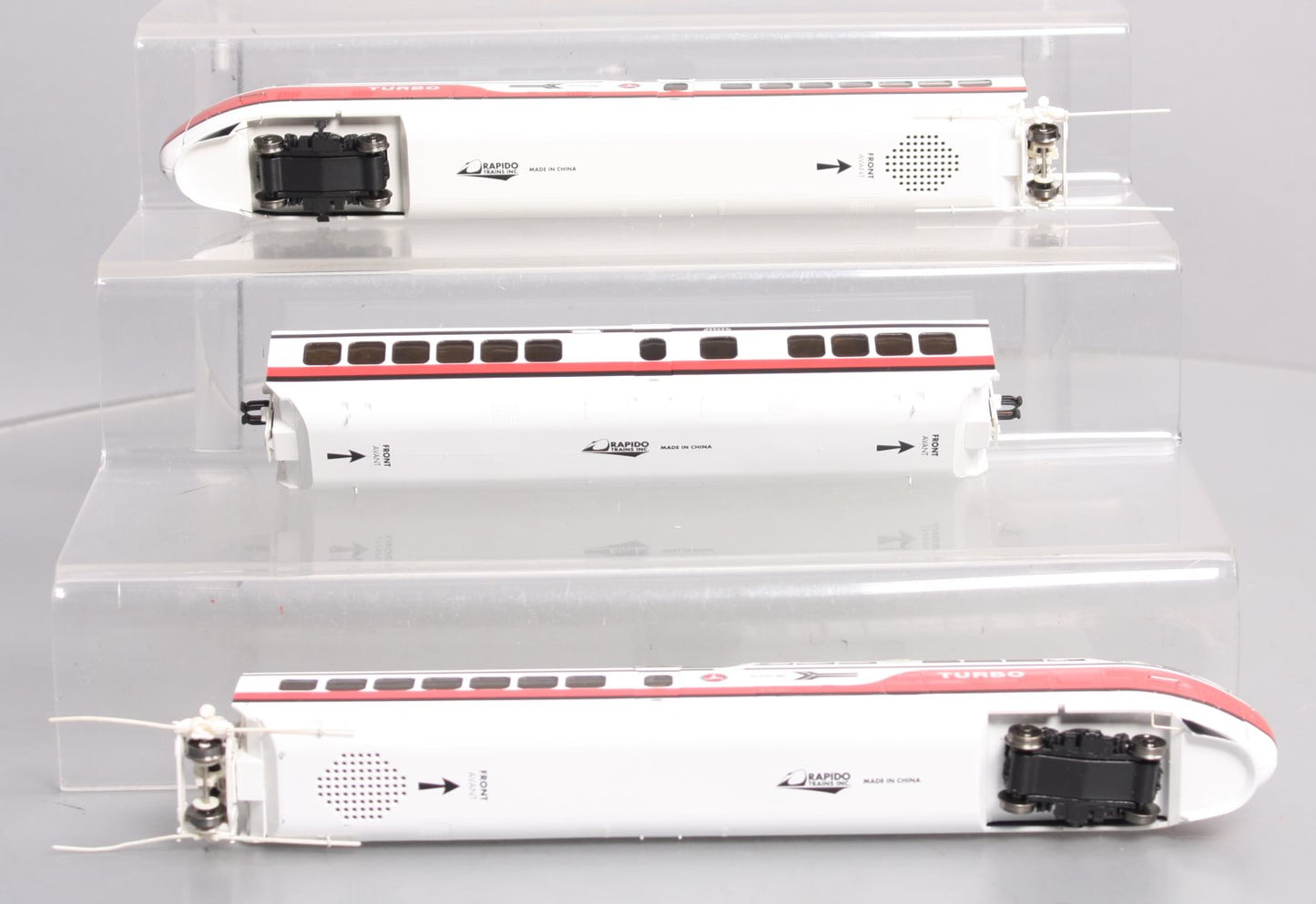 Rapido Trains 200003 HO Scale Amtrak TurboTrain Early Diesel Passenger Train Set