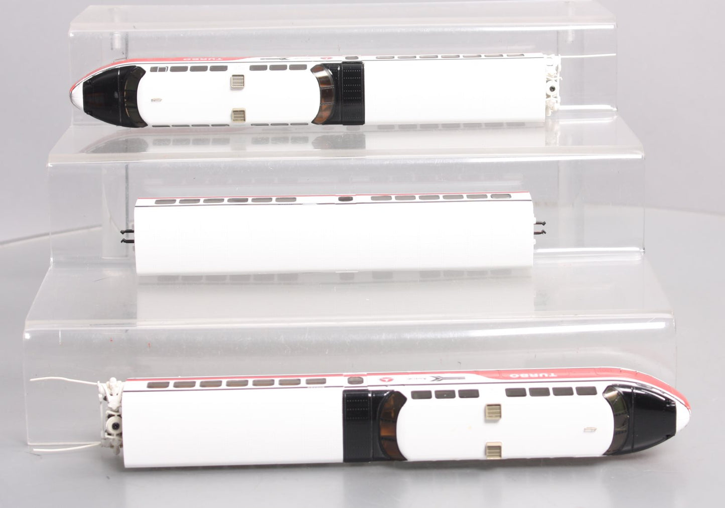 Rapido Trains 200003 HO Scale Amtrak TurboTrain Early Diesel Passenger Train Set