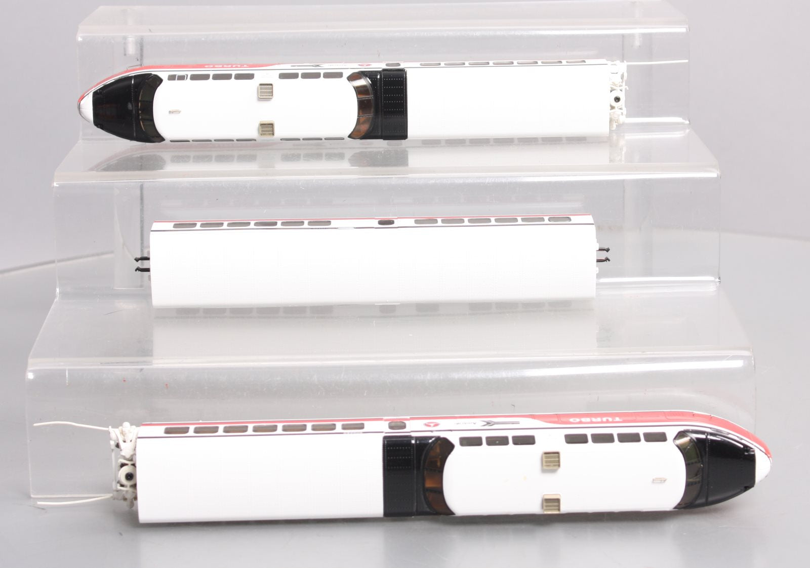 Rapido Trains 200003 HO Scale Amtrak TurboTrain Early Diesel Passenger Train Set