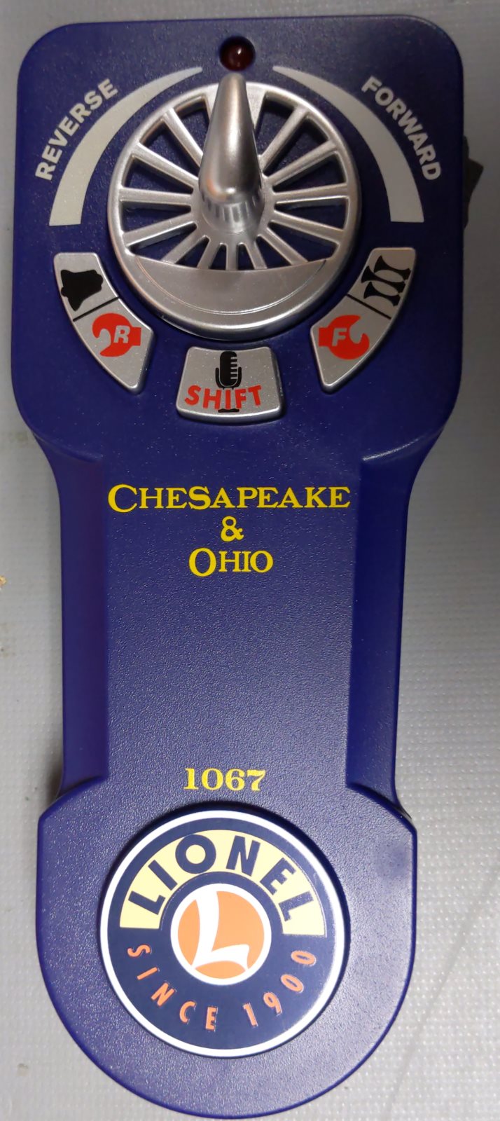 Lionel 6-83609 O Chesapeake & Ohio Lionchief Plus Mikado Steam Locomotive #1067
