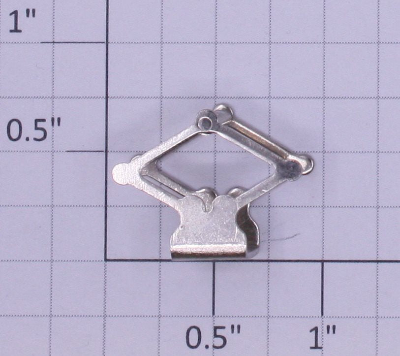 Lionel 254-24 Nickel O Gauge Small Pantograph with Crossbar
