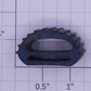 Lionel 50-31 O Gauge Section Gang Car Blue Rubber Bumper