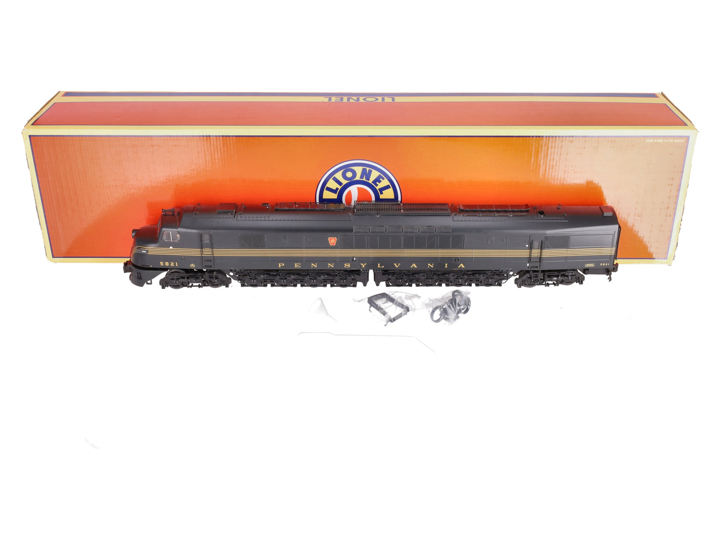 Lionel 6-34676 PRR Baldwin Centipede 5-Stripe A-Unit Diesel #5821 w LEGACY