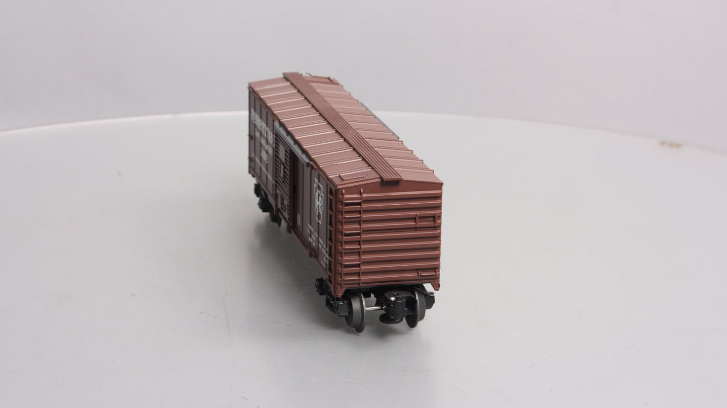 Lionel 6-26815 O Gauge PRR Boxcar w/Harmonica Playing Hobo #24255