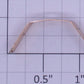 American Flyer PA10207 S Short Copper Tender Axle Contact Spring