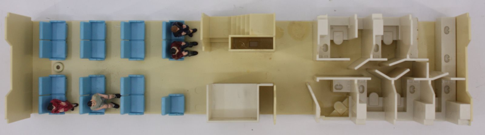 Lionel 15392-6 #602 Alaska Lower Superliner Interior