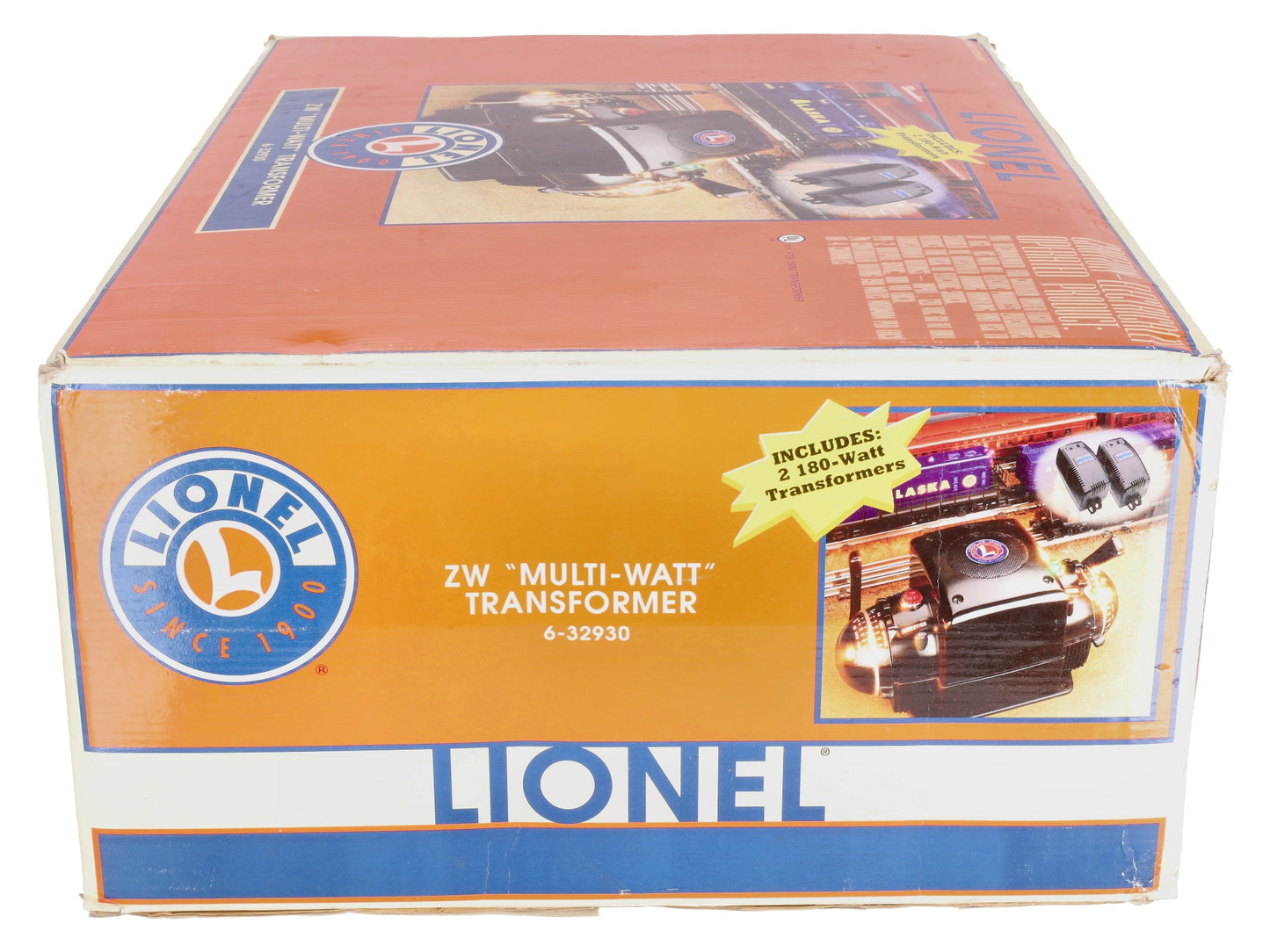 Lionel 6-32930 ZW Multi-Watt Transformer with Two 180 Watt Transformers LN/Box