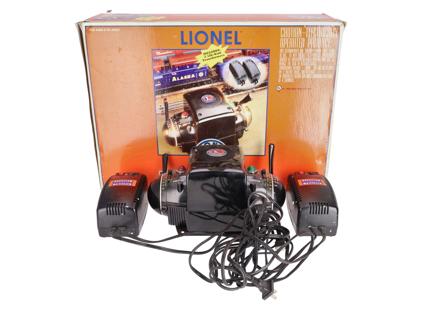 Lionel 6-32930 ZW Multi-Watt Transformer with Two 180 Watt Transformers LN/Box