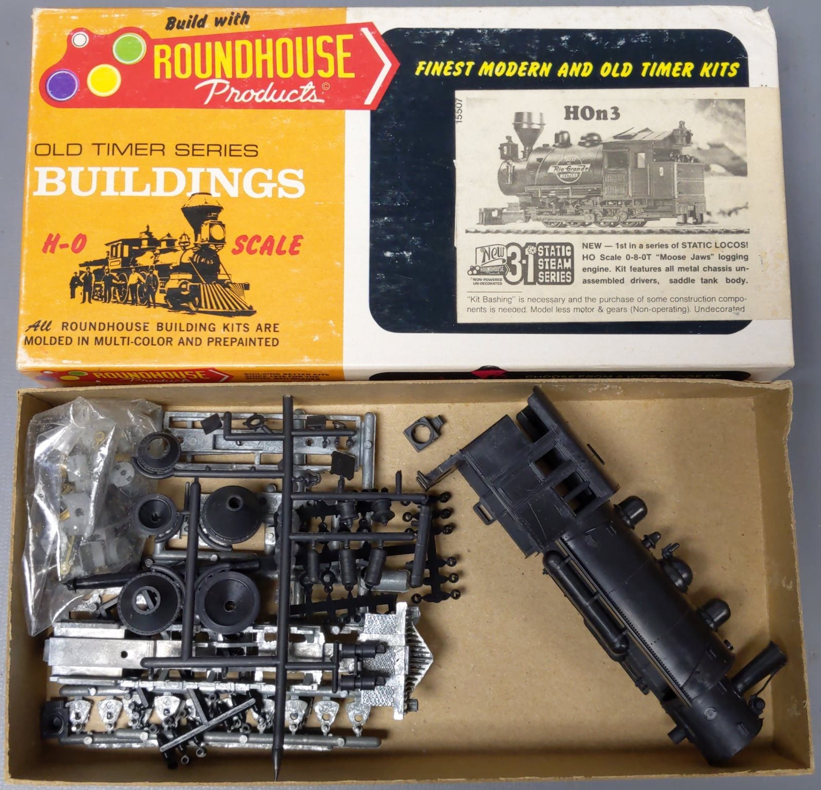 Roundhouse 1550 HO/HOn3 0-8-0T 