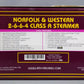 MTH 20-3036-1 O Gauge N&W 2-6-6-4 Class A Steam Locomotive & Tender w/PS1 #1218 LN/Box