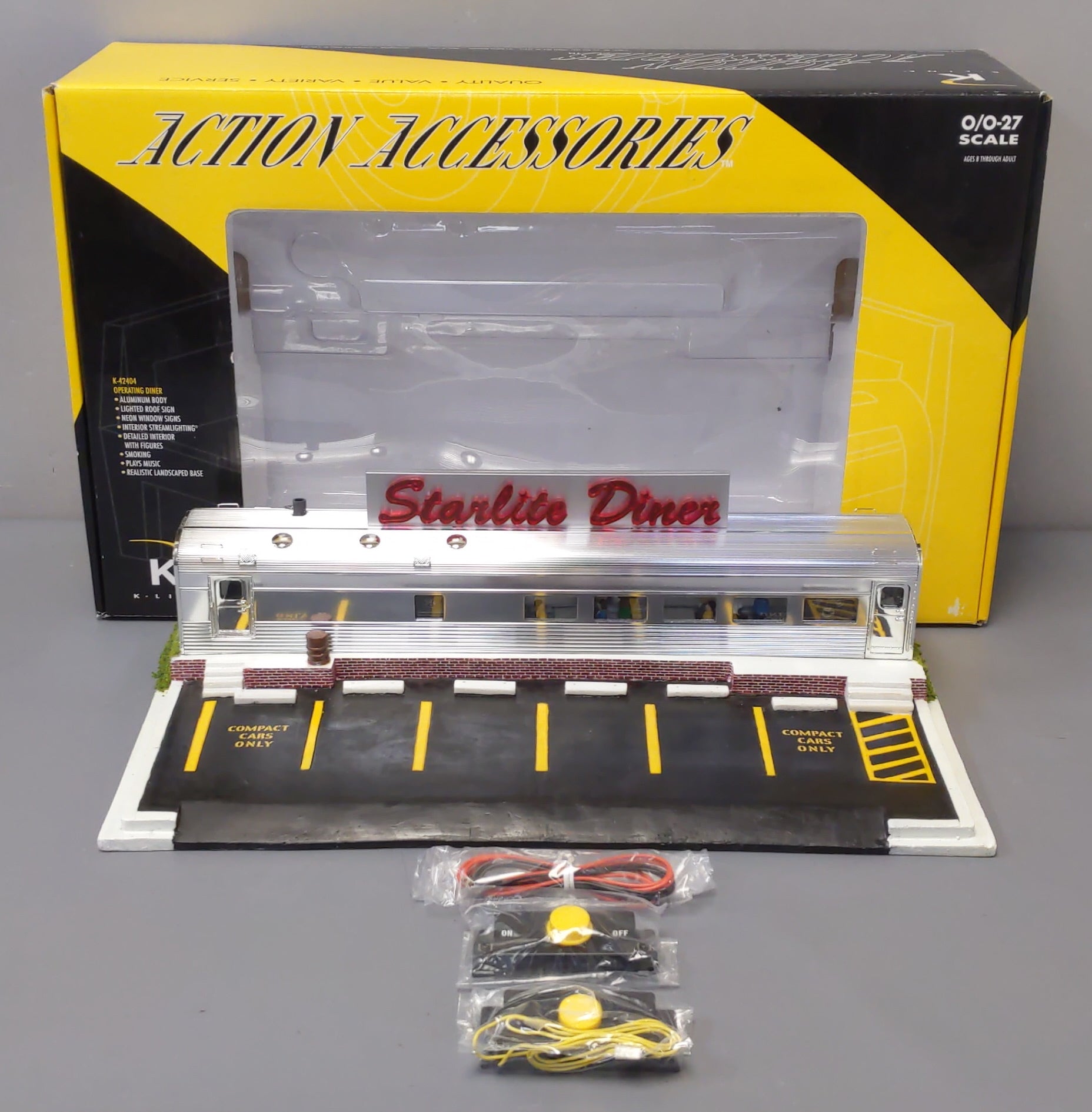 K-Line K-42404 O Operating Starlite Diner LN/Box