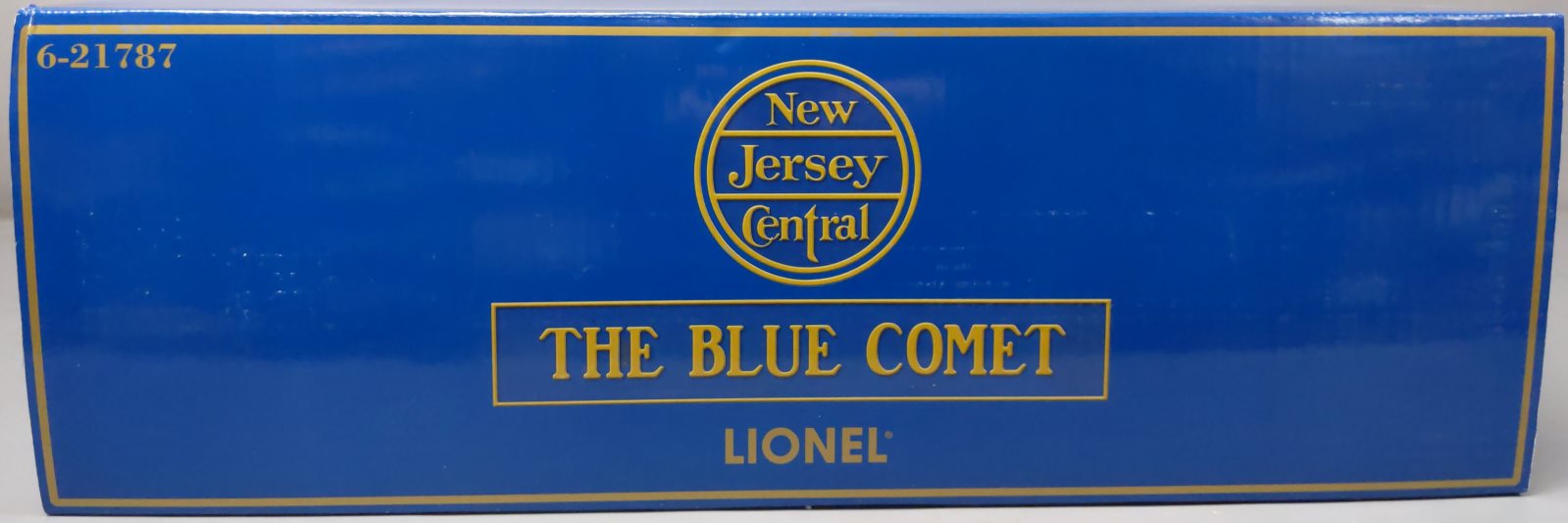 Lionel 6-21787 O Gauge CNJ Blue Comet 4-6-2 Steam Passenger Train Set LN/Box