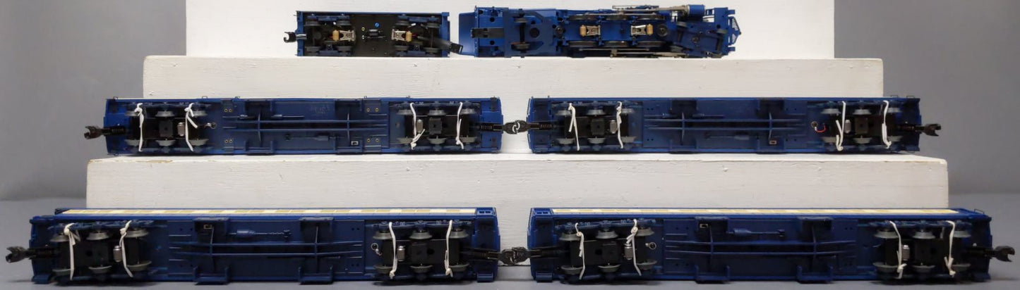 Lionel 6-21787 O Gauge CNJ Blue Comet 4-6-2 Steam Passenger Train Set LN/Box