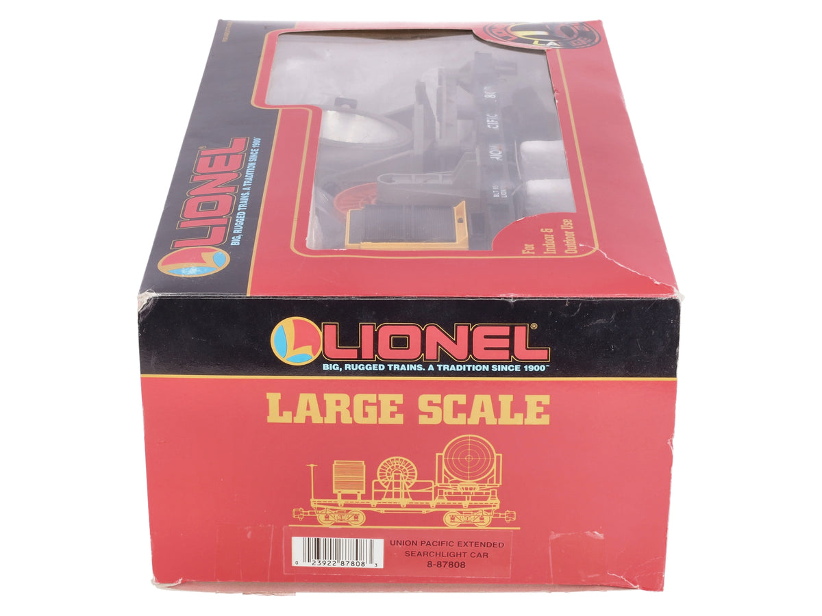 Lionel 8-87808 G Scale Union Pacific Searchlight Car LN/Box