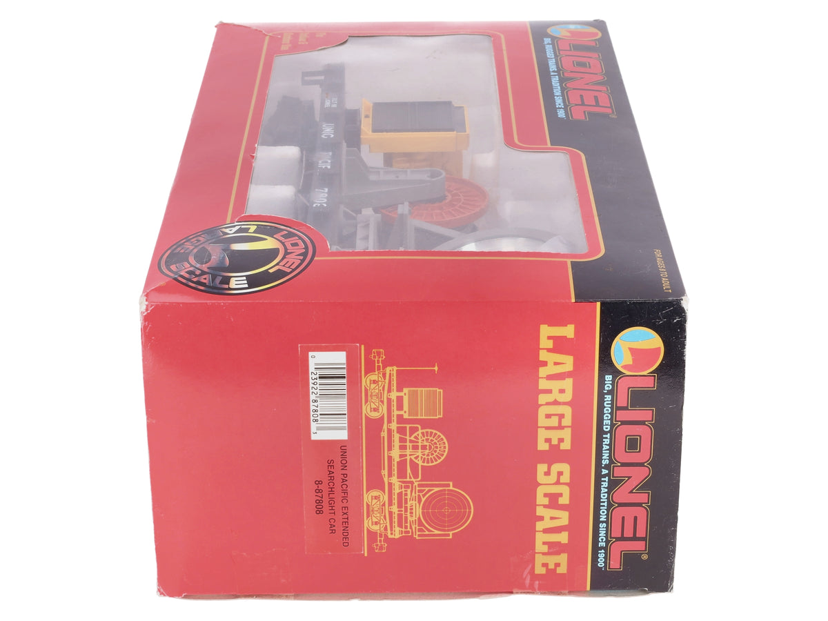 Lionel 8-87808 G Scale Union Pacific Searchlight Car LN/Box