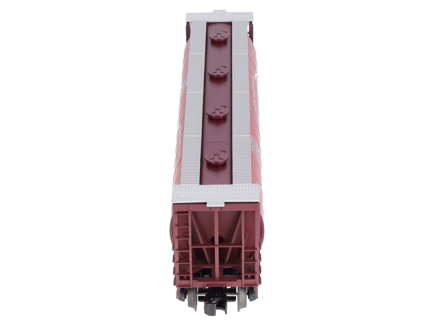 MTH 30-75392 O Gauge Rock Island 4-Bay Cylindrical Hopper #1937